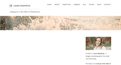Desktop Screenshot of lauraradniecki.com